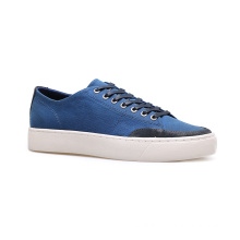 ABINITIO High Quality Fashionable Classic Blue Men Canvas Casual Shoes